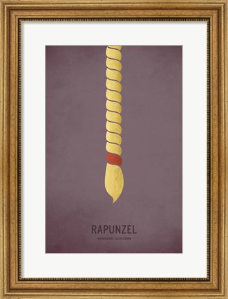 Framed Rapunzel Print