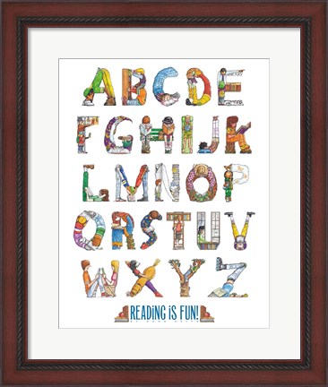 Framed Reading Is Fun! Print