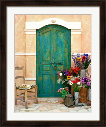 Framed Fleuriste, Provence Print