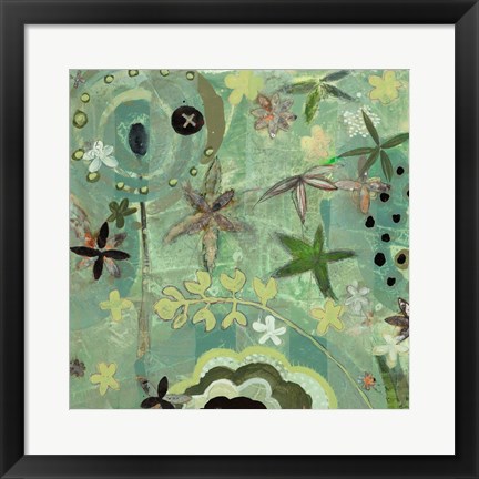 Framed Floral Fantasies 1 Print