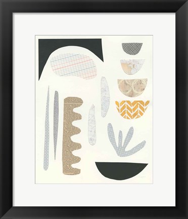 Framed Mixed Shapes IV Print