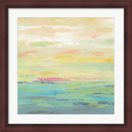 Framed Pink Clouds I Print