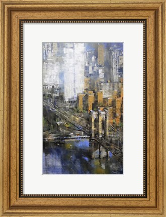 Framed Brooklyn Bridge Print