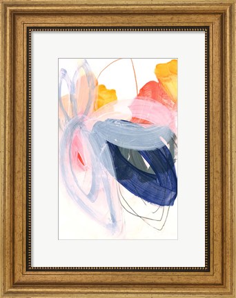 Framed Abstract Painting XVII Print