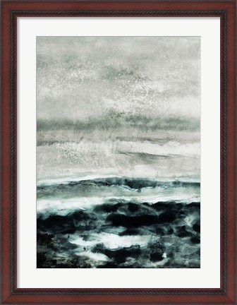 Framed Abstract Waterscape Print