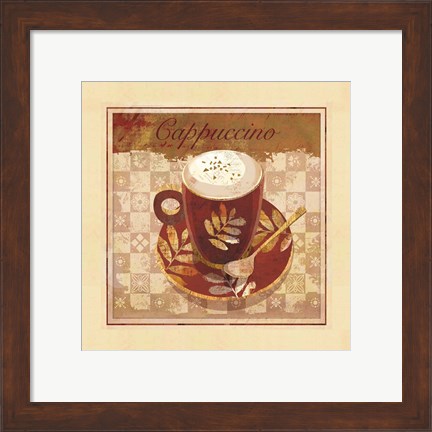 Framed Cappuccino Print