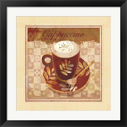 Framed Cappuccino Print