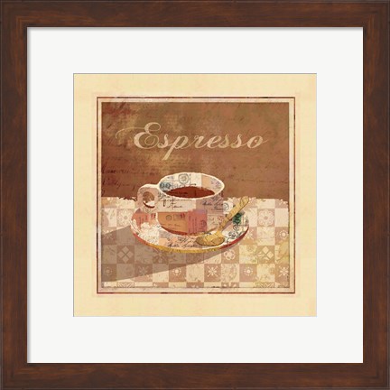 Framed Espresso Print