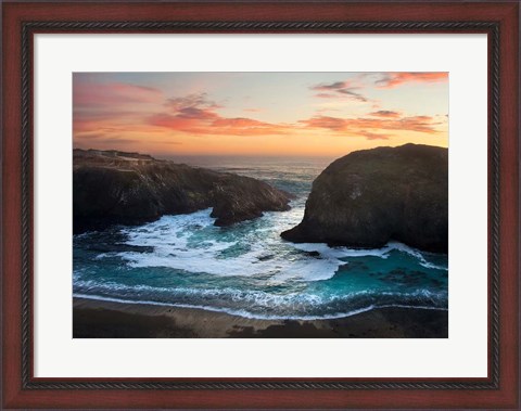 Framed Coastal Glow Print