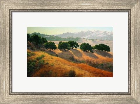 Framed Summer in the Hills Print