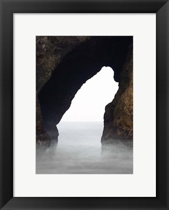 Framed Ocean Rock Print