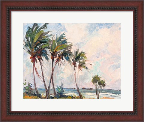 Framed Six Palms Print