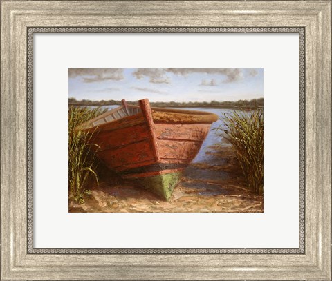 Framed Nantucket Red Print