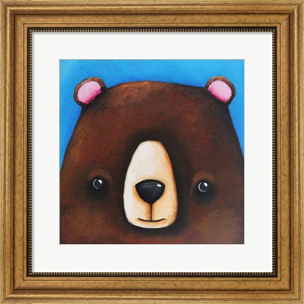 Framed Black Bear Print