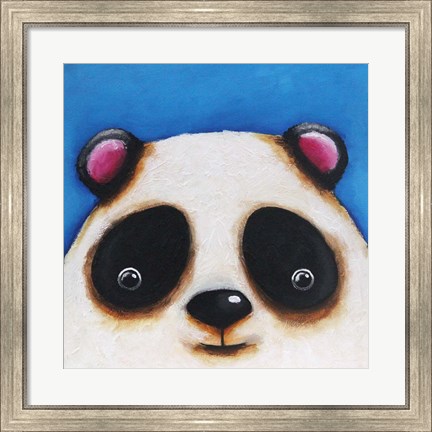 Framed Panda Bear Print