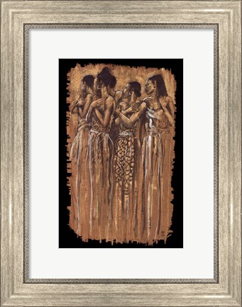 Framed Sisters in Spirit Print