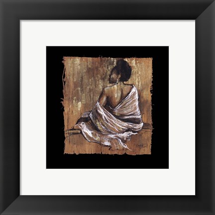 Framed Soulful Grace III Print