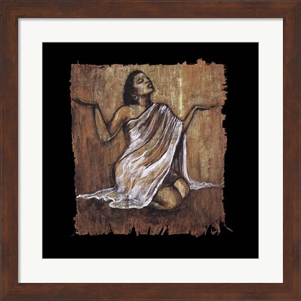 Framed Soulful Grace IV Print