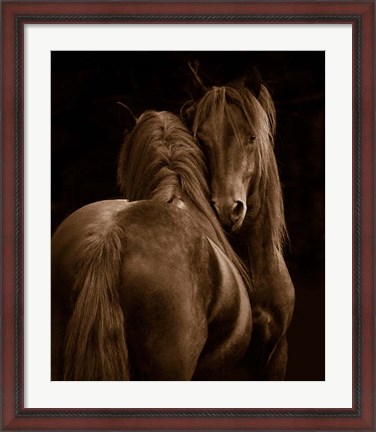 Framed Tenderness I Print