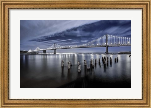 Framed Bay Lights Print