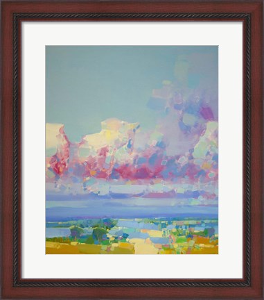Framed Purple Clouds Print
