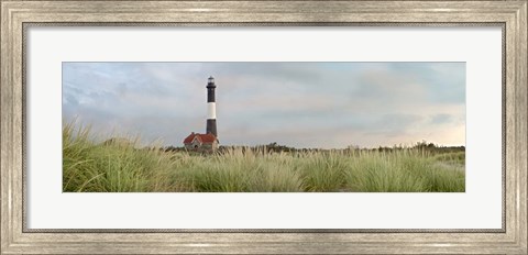 Framed Island Lighthouse No. 1 Print