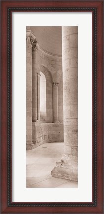 Framed Les Colonnes I Print