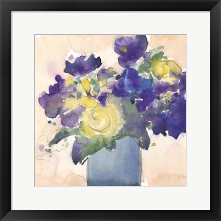 Framed Floral Beauties II Print