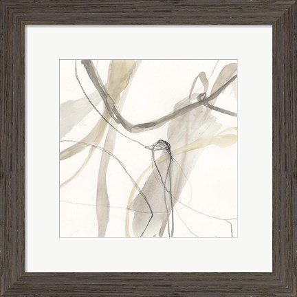 Framed Neutral Momentum III Print