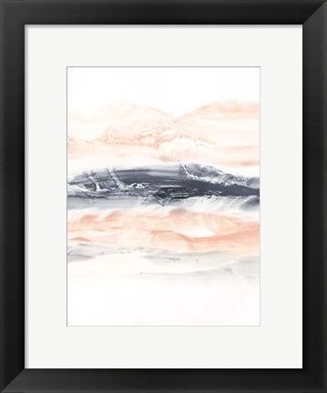 Framed Blush Sunset II Print