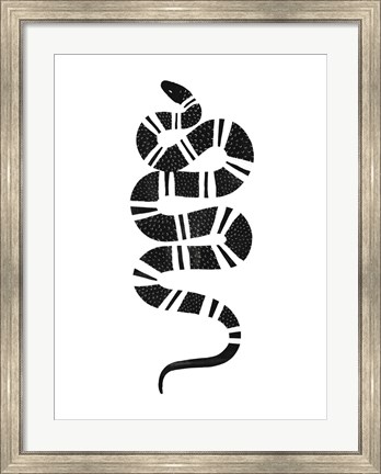 Framed Epidaurus Snake III Print