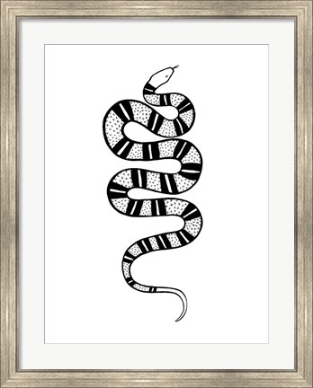 Framed Epidaurus Snake IV Print