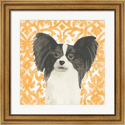 Framed Parlor Pooches III Print