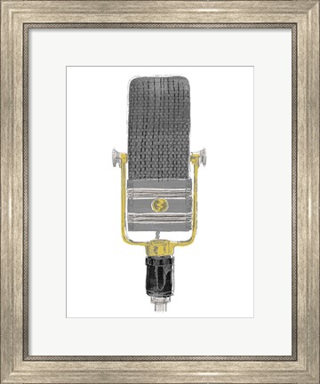 Framed Mic Check I Print