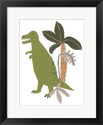 Framed Mighty Dino II Print