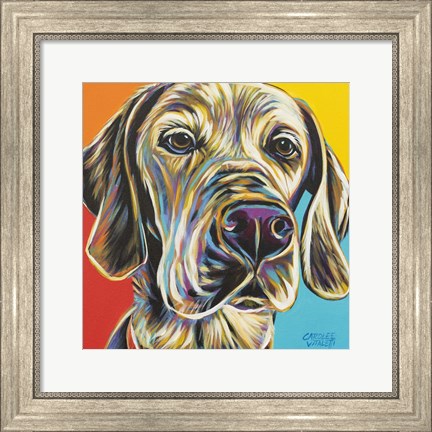 Framed Canine Buddy II Print