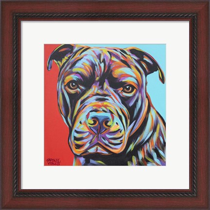 Framed Canine Buddy III Print