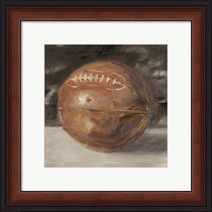 Framed Vintage Leather II Print