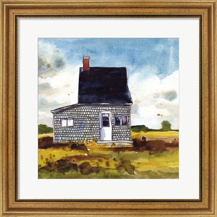 Framed Cabin Scape II Print