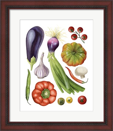 Framed Home Harvest II Print