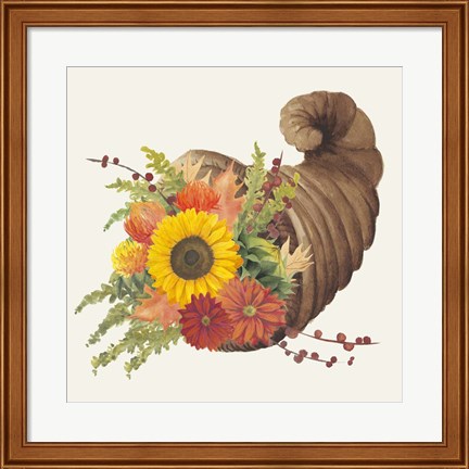 Framed Colorful Cornucopia II Print