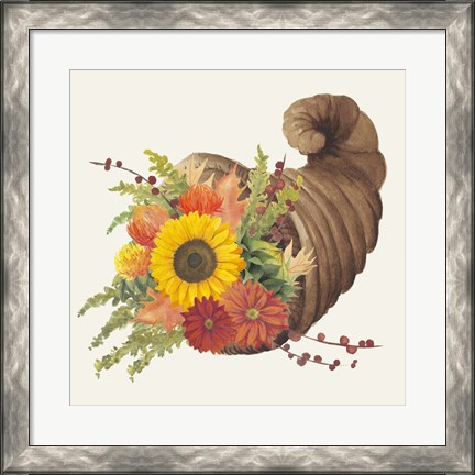 Framed Colorful Cornucopia II Print