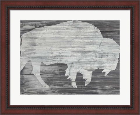 Framed Vintage Plains Animals VI Print