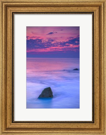 Framed Scenic Cape May Beach 2, Cape May NJ Print