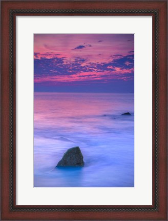 Framed Scenic Cape May Beach 2, Cape May NJ Print