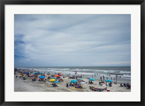 Framed Wildwood Beach, NJ Print