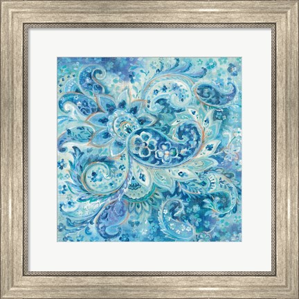 Framed Surat Paisley Print