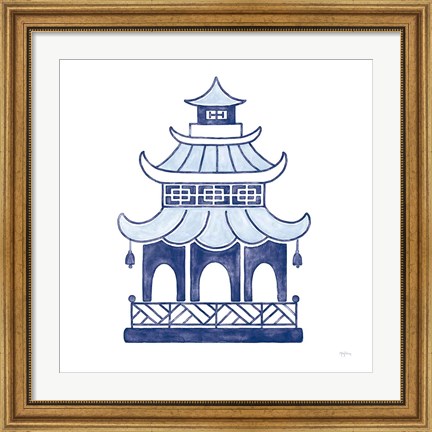 Framed Everyday Chinoiserie IV Print