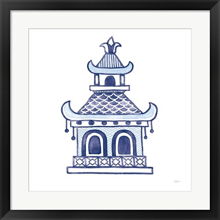 Framed Everyday Chinoiserie I Print