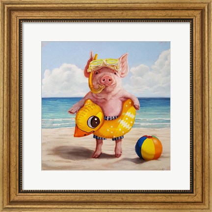 Framed Baked Ham Print